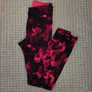 Old Navy Floral Print Active Leggings, S